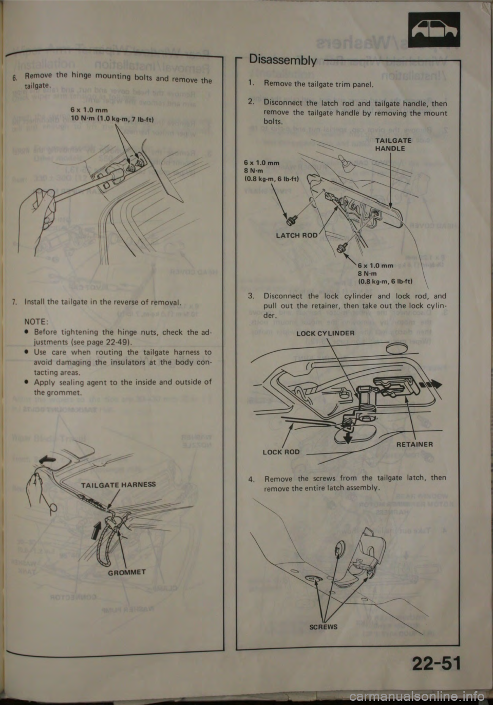 HONDA JAZZ 1983  Shop Manual 