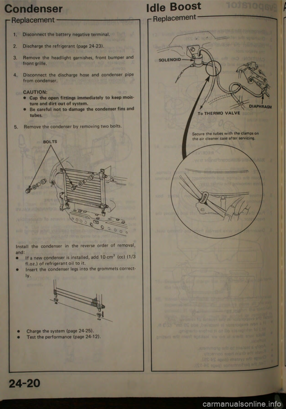 HONDA JAZZ 1983  Shop Manual 