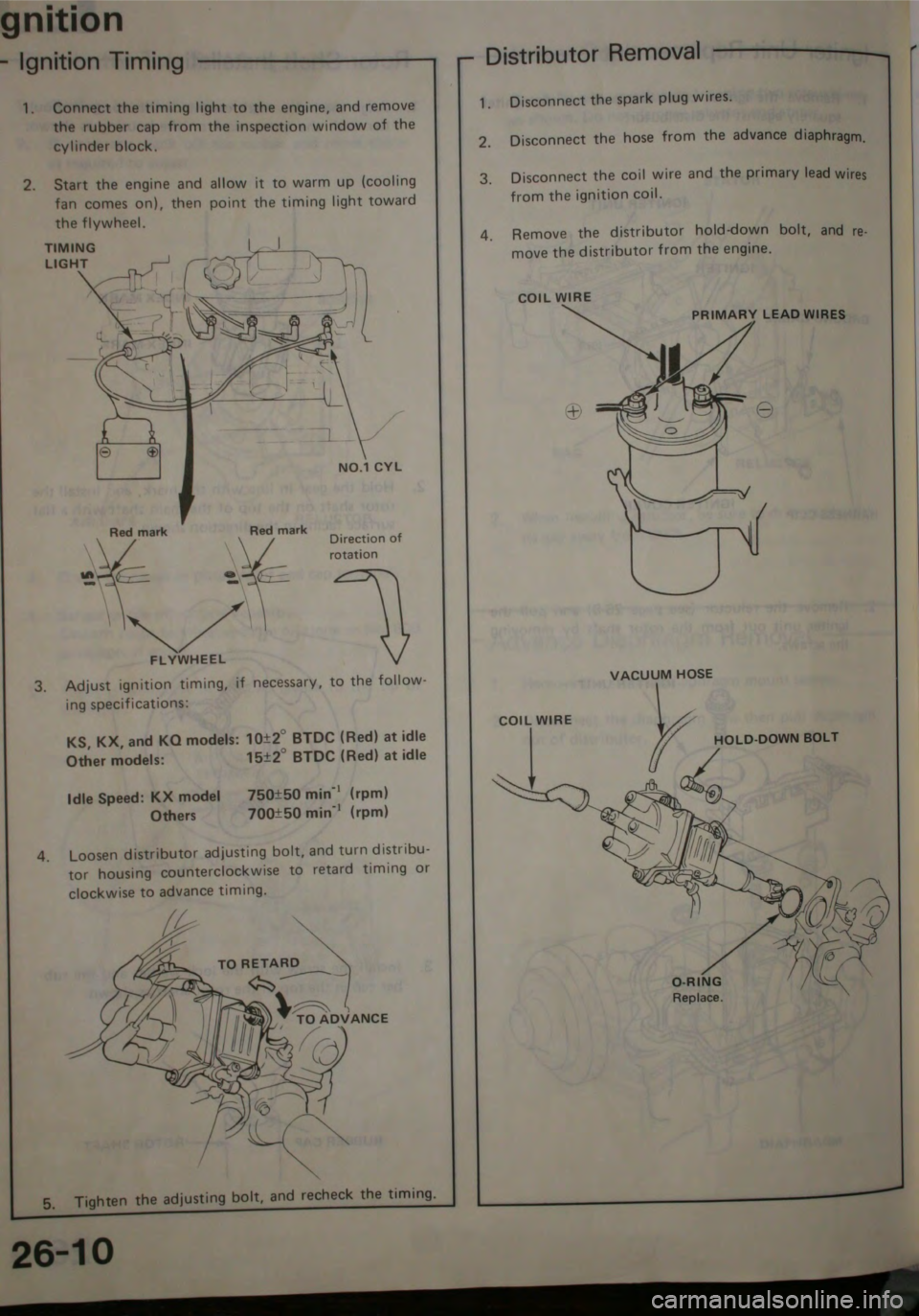 HONDA JAZZ 1983  Shop Manual 