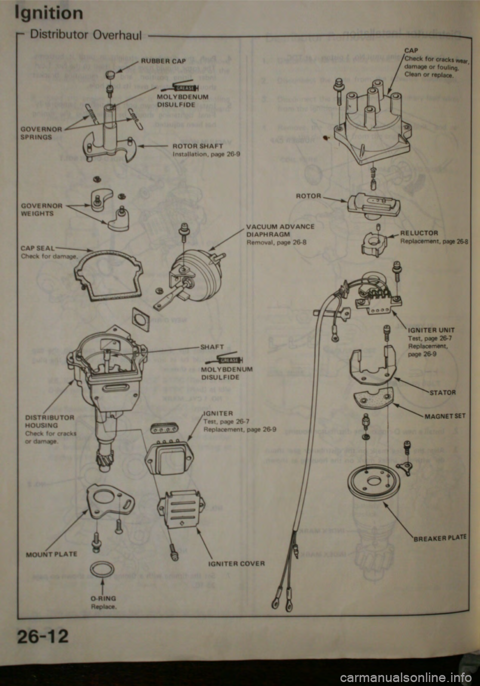 HONDA JAZZ 1983  Shop Manual 