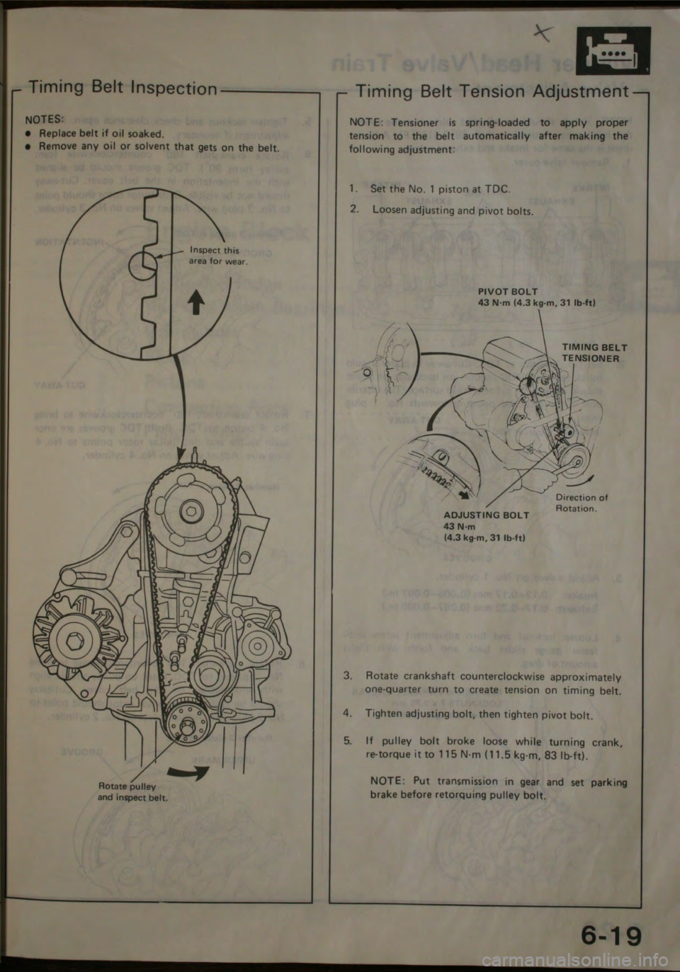 HONDA JAZZ 1983  Shop Manual 