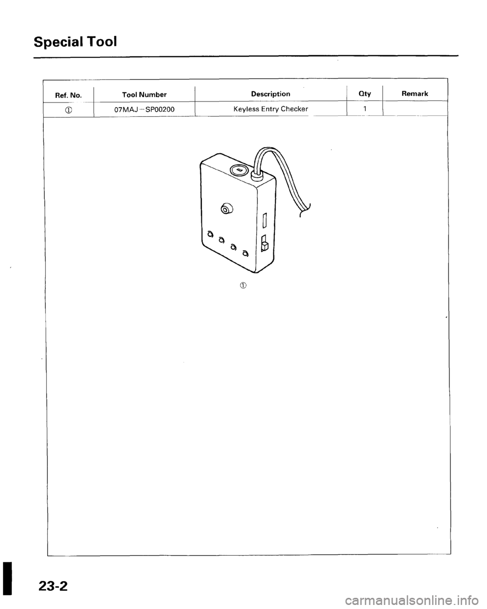 HONDA PRELUDE 1996  Service Repair Manual 