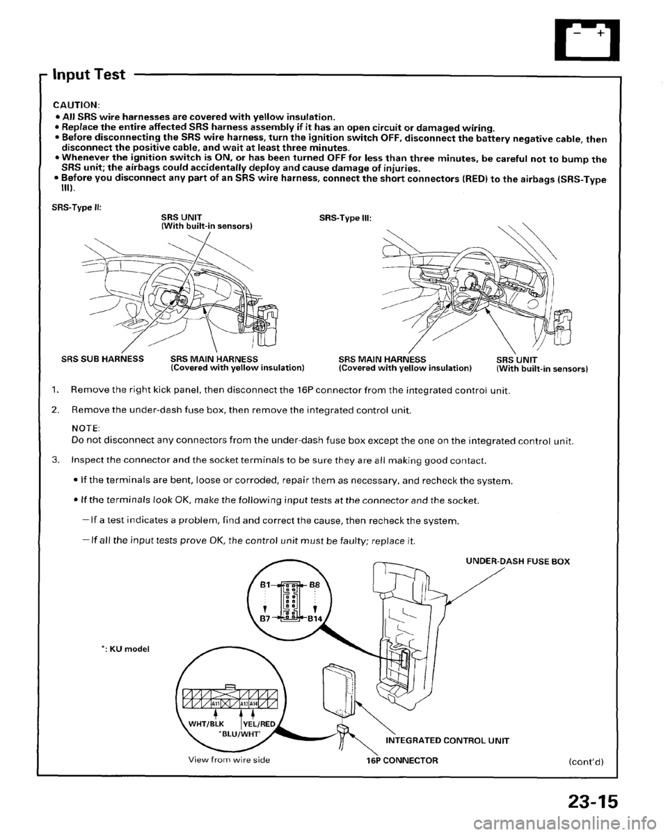 HONDA PRELUDE 1996  Service Repair Manual 