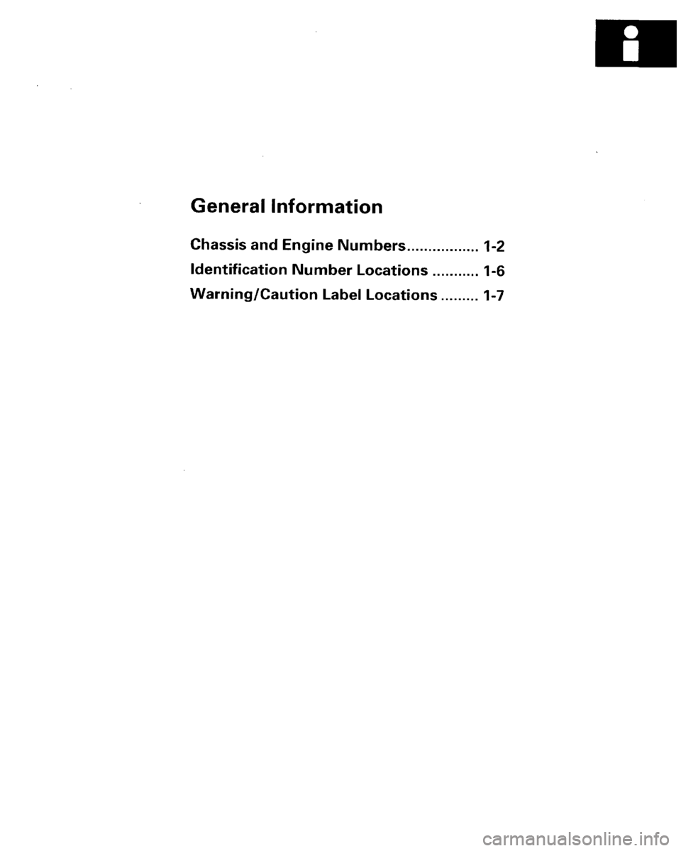 HONDA PRELUDE 1996  Service Repair Manual 