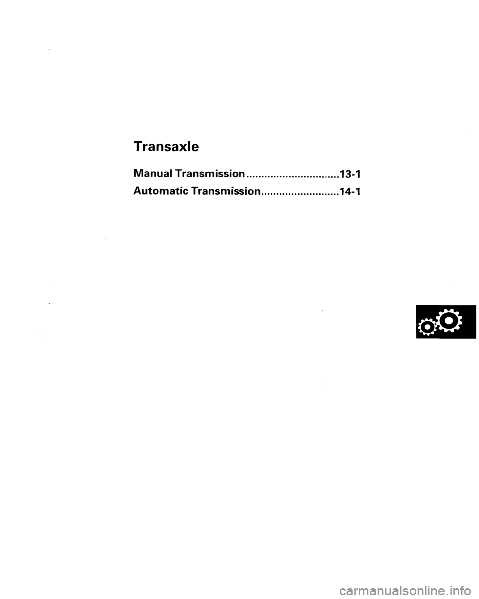 HONDA PRELUDE 1996  Service Repair Manual 