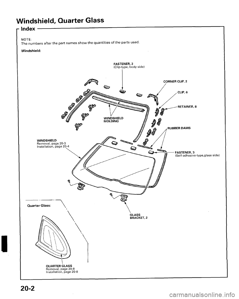 HONDA PRELUDE 1996  Service Repair Manual 