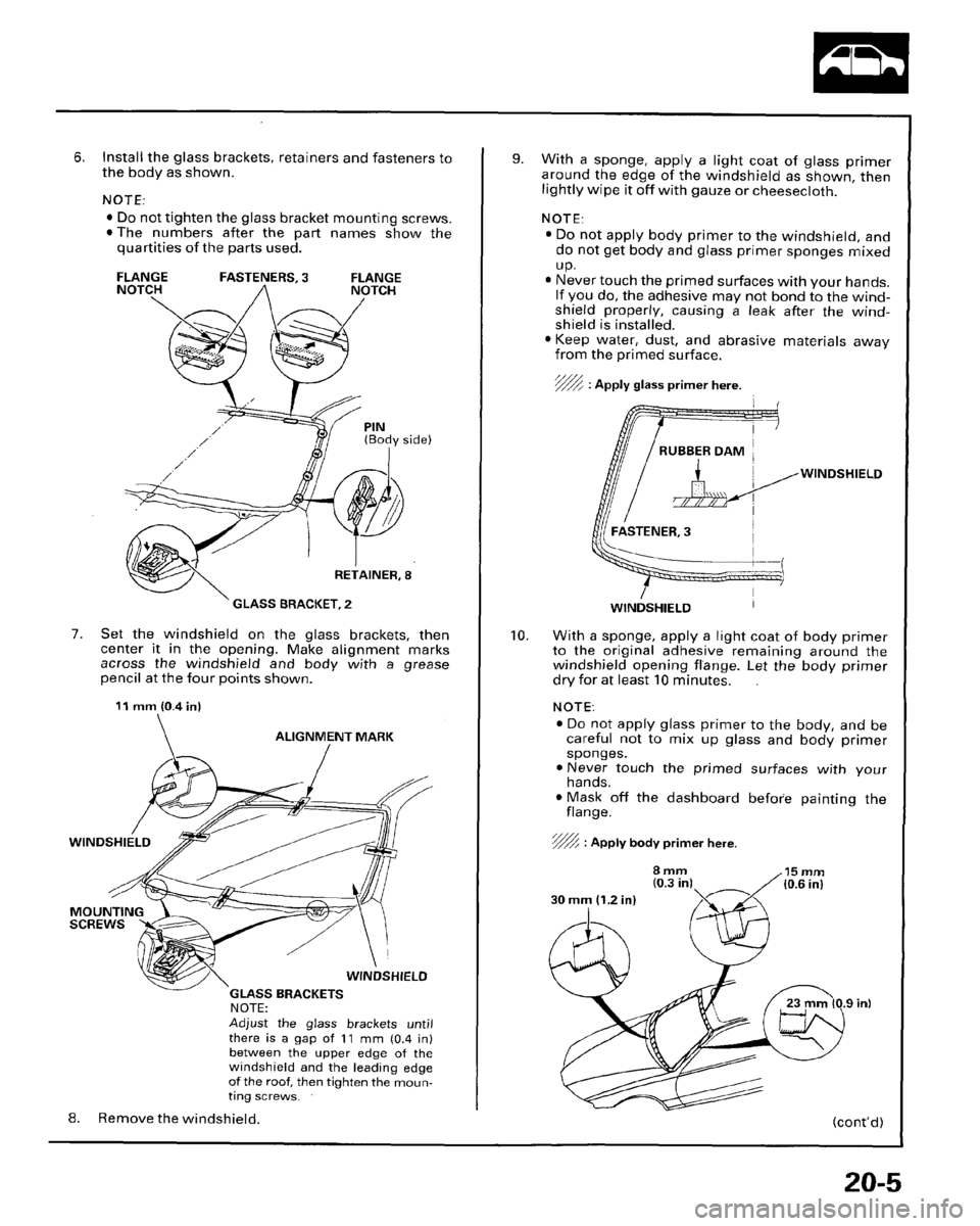 HONDA PRELUDE 1996  Service Repair Manual 