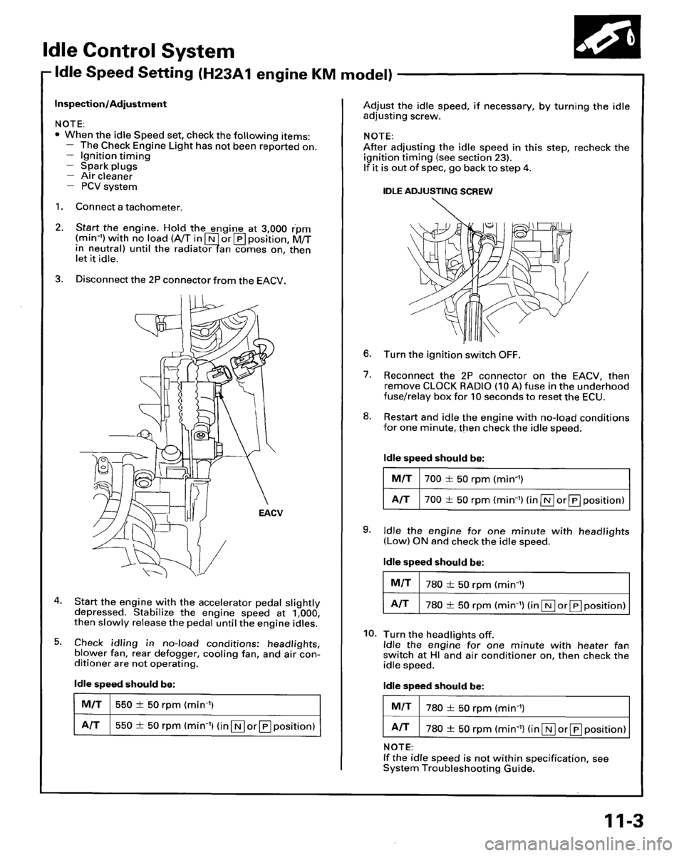 HONDA PRELUDE 1995  Service Repair Manual 