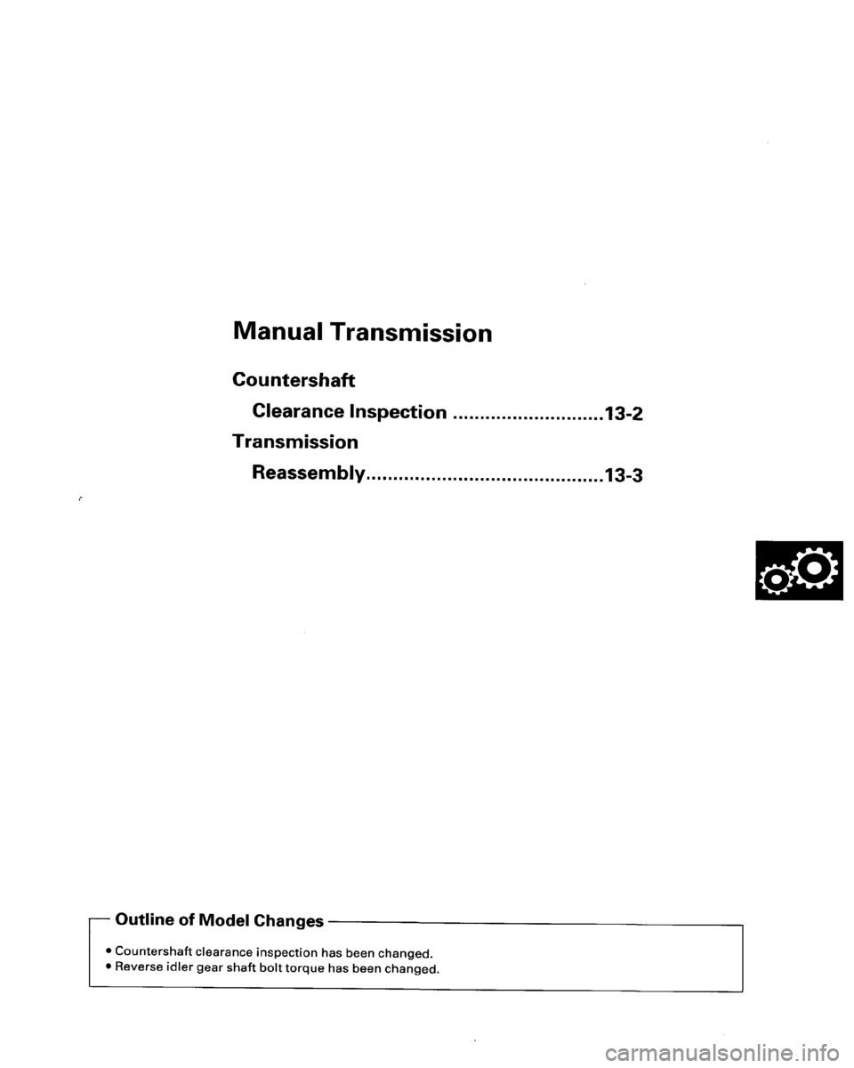 HONDA PRELUDE 1995  Service Repair Manual 