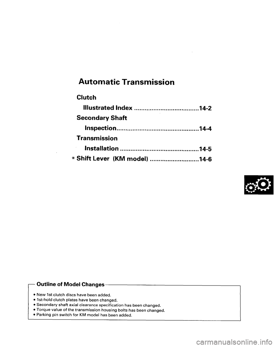 HONDA PRELUDE 1995  Service Repair Manual 