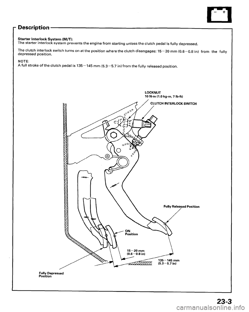 HONDA PRELUDE 1995  Service Repair Manual 