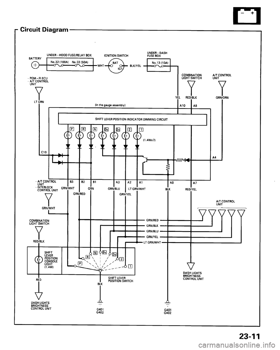 HONDA PRELUDE 1995  Service Repair Manual 