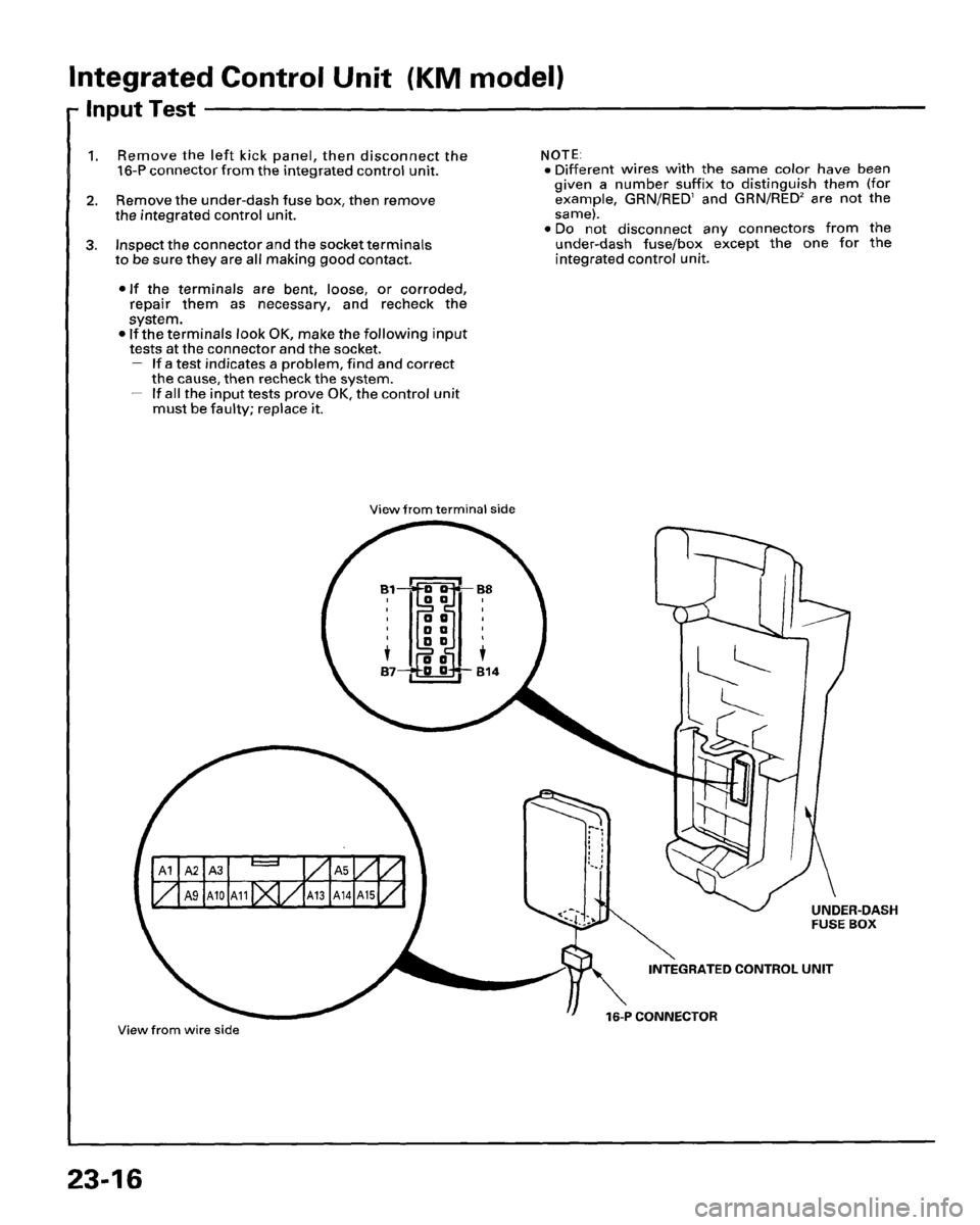 HONDA PRELUDE 1995  Service Repair Manual 