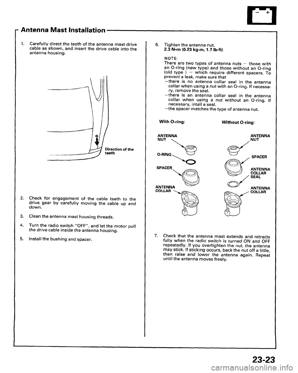 HONDA PRELUDE 1995  Service Repair Manual 