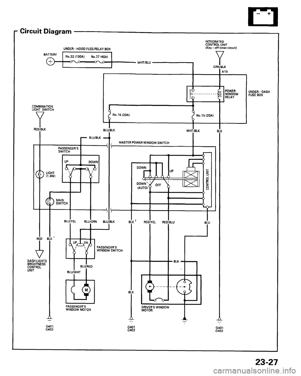 HONDA PRELUDE 1995  Service Repair Manual 