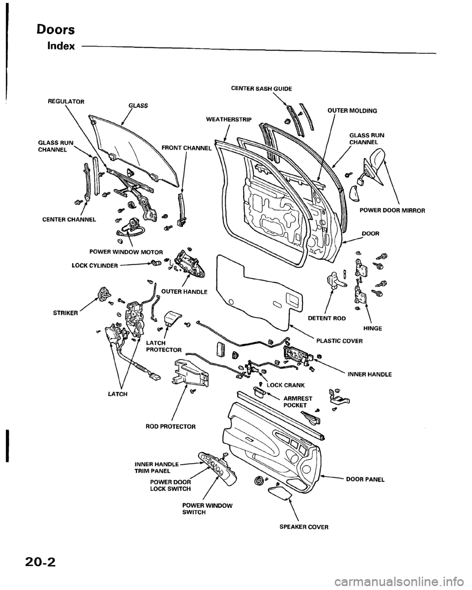 HONDA PRELUDE 1994  Service Repair Manual 