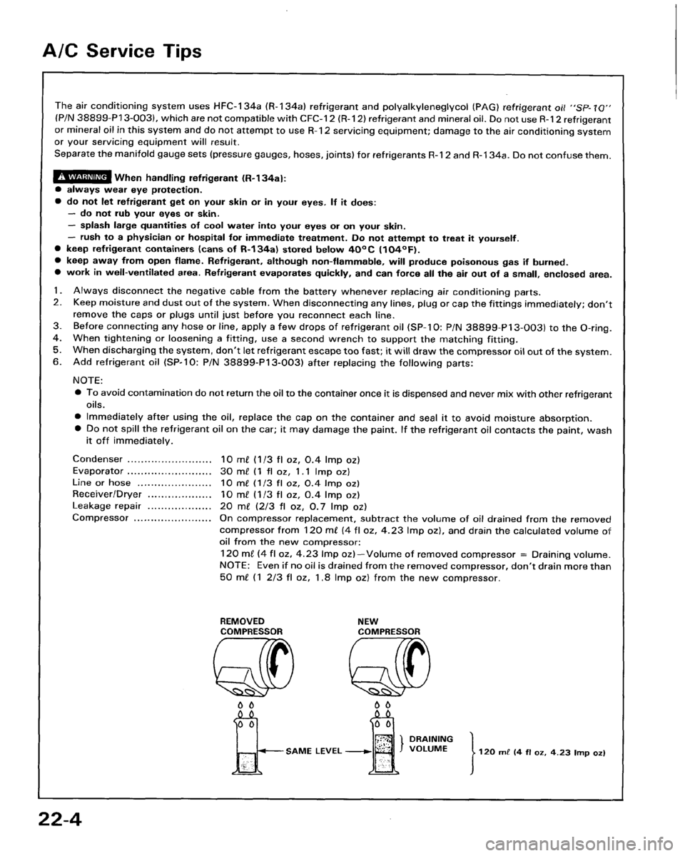 HONDA PRELUDE 1994  Service Repair Manual 