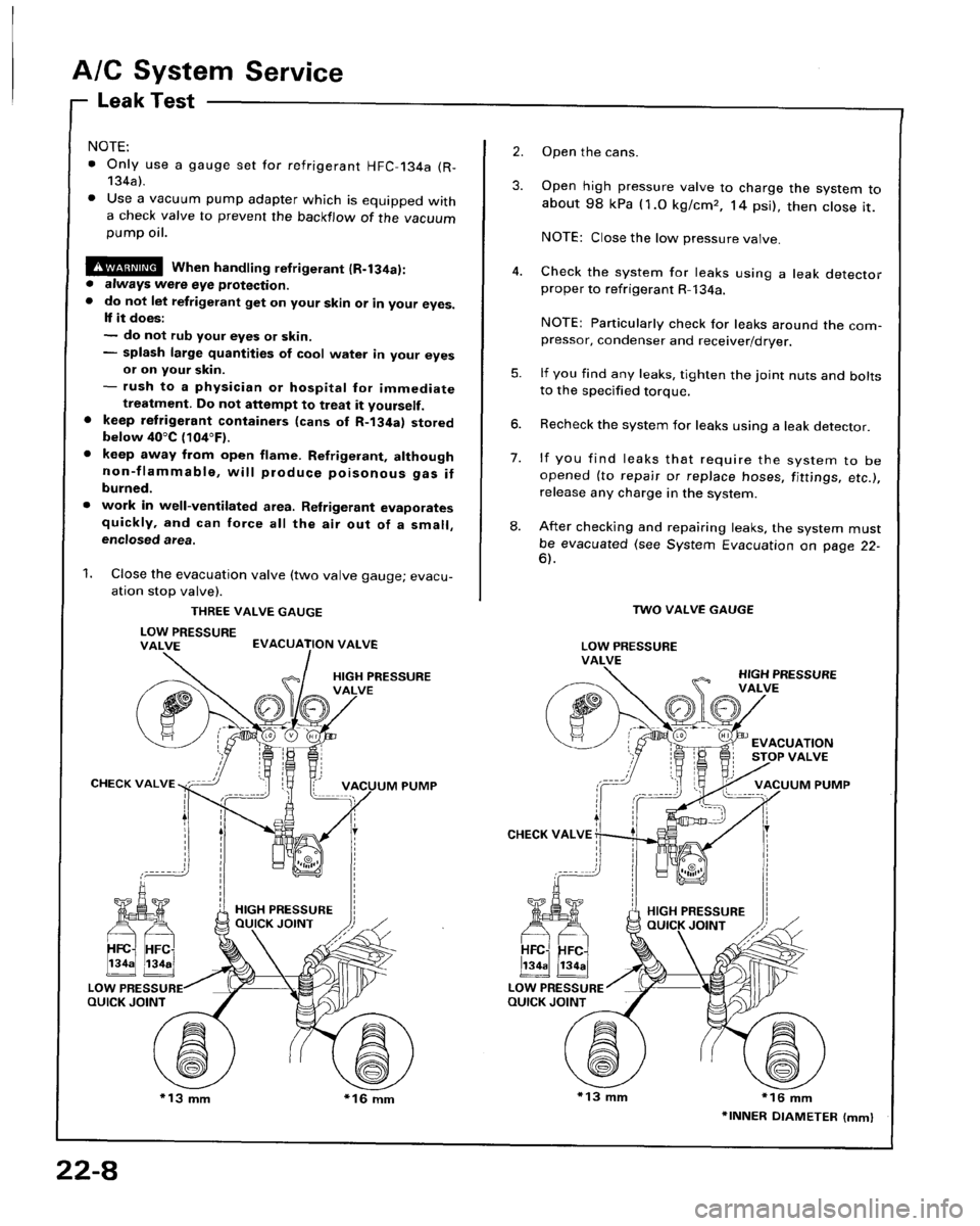 HONDA PRELUDE 1994  Service Repair Manual 