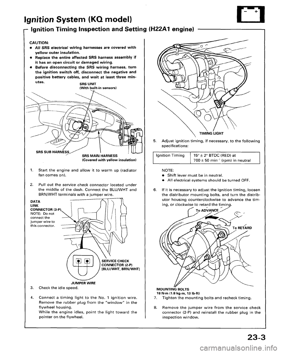 HONDA PRELUDE 1994  Service Repair Manual 