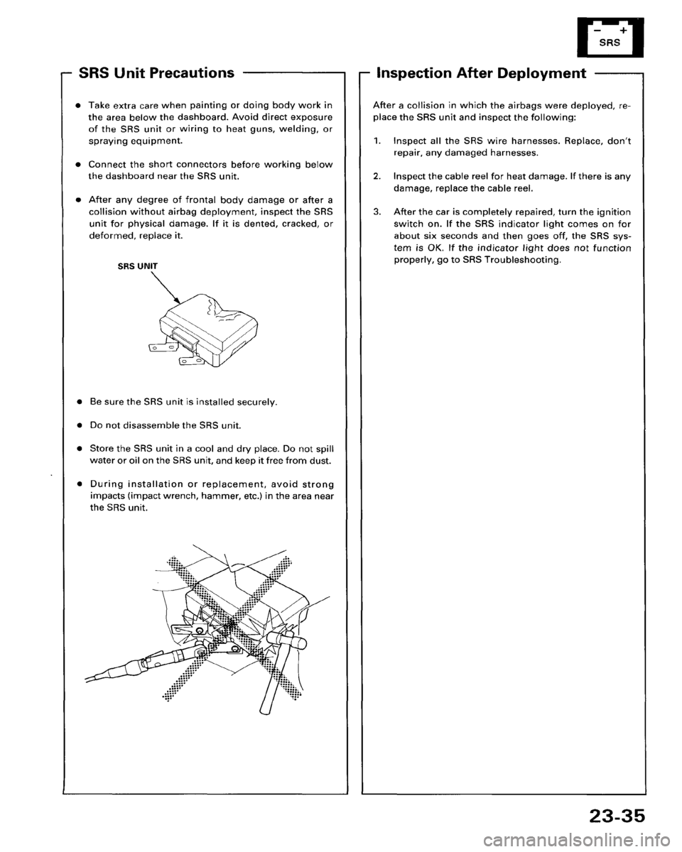 HONDA PRELUDE 1994  Service Repair Manual 