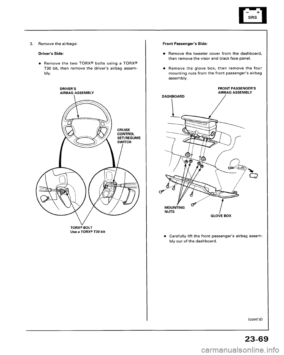HONDA PRELUDE 1994  Service Repair Manual 