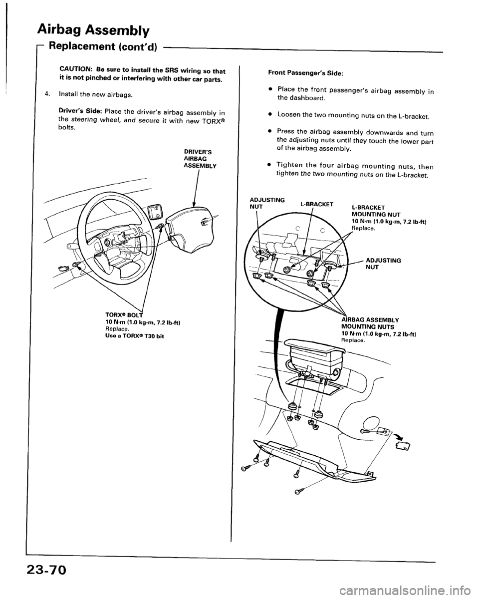 HONDA PRELUDE 1994  Service Repair Manual 