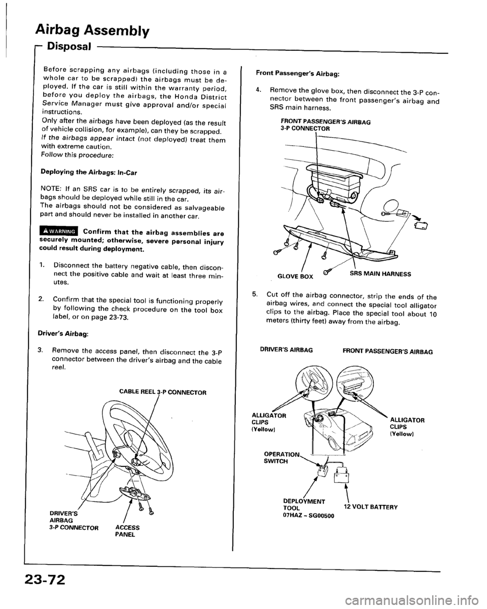 HONDA PRELUDE 1994  Service Repair Manual 