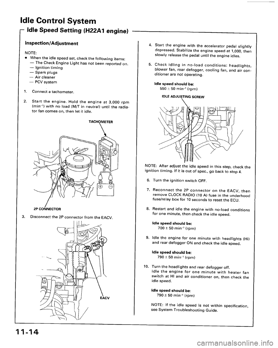HONDA PRELUDE 1994  Service Repair Manual 