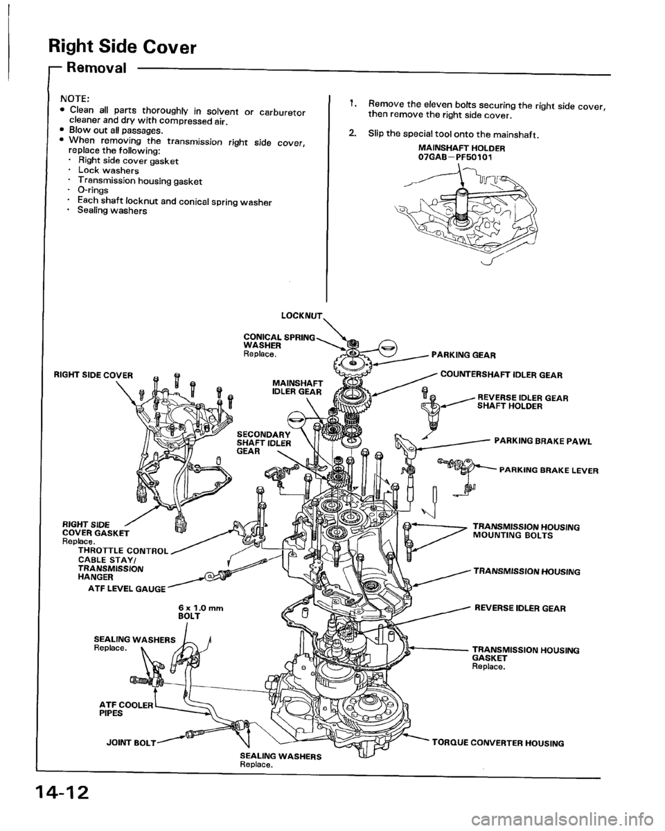 HONDA PRELUDE 1994  Service Repair Manual 