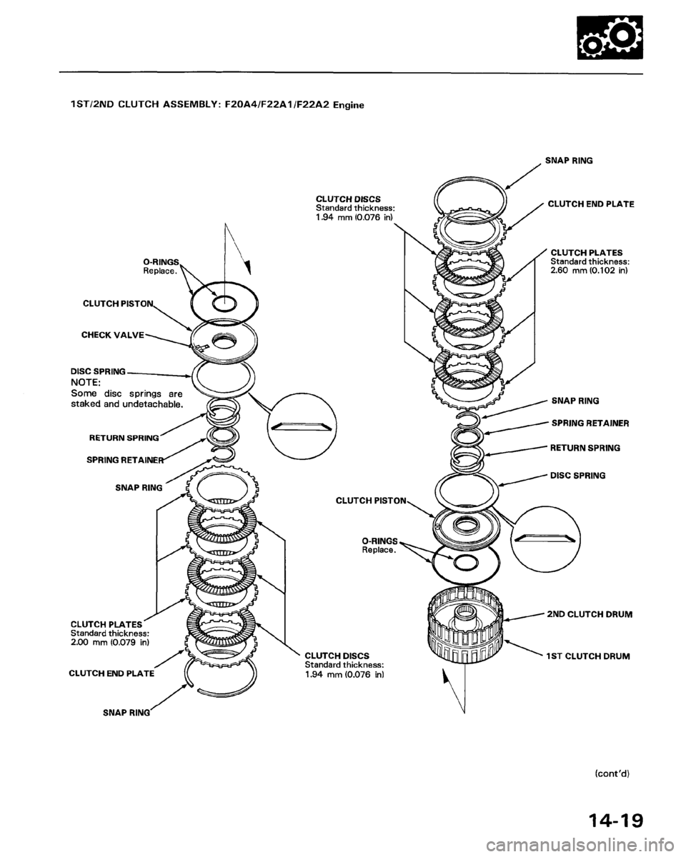 HONDA PRELUDE 1994  Service Repair Manual 