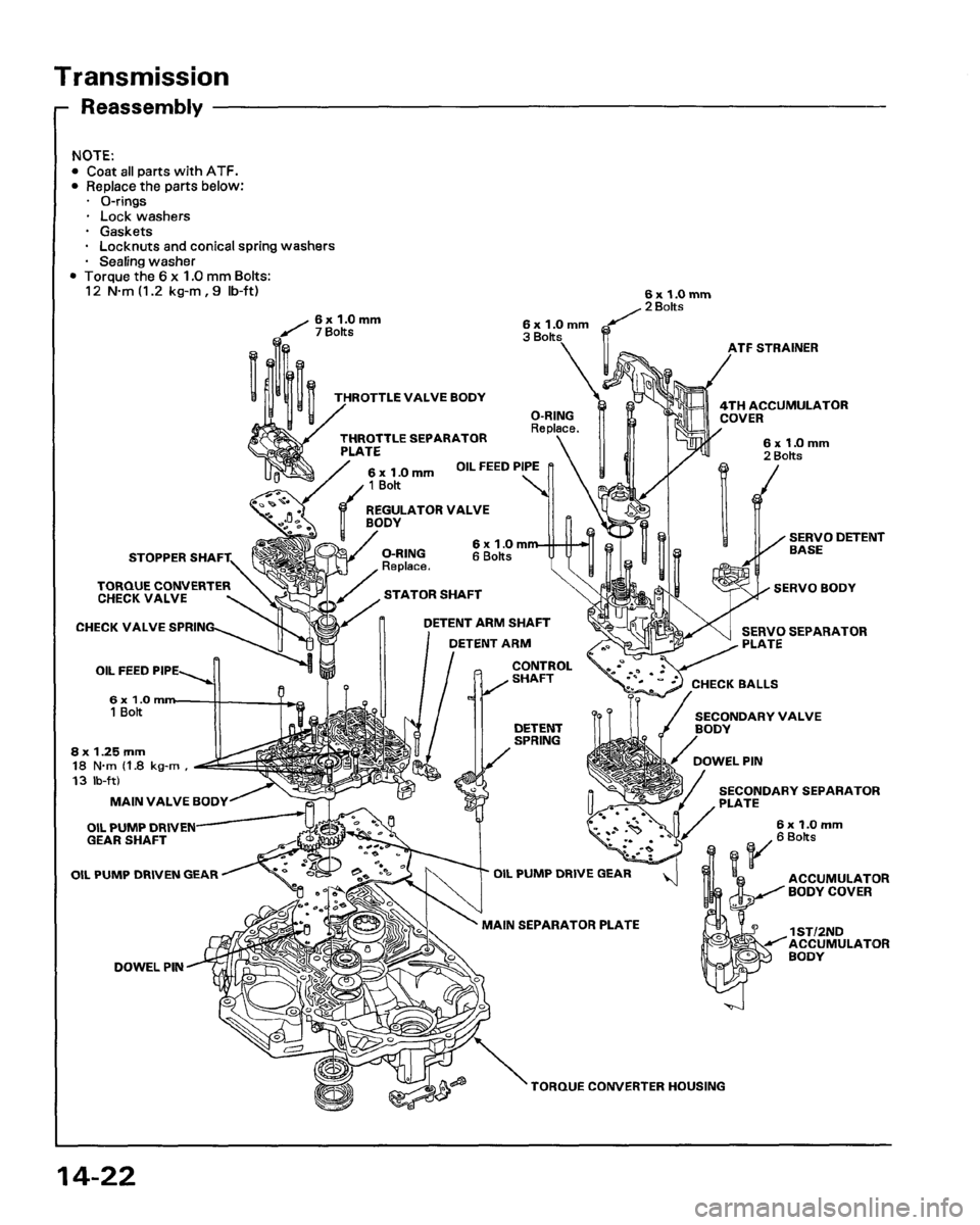 HONDA PRELUDE 1994  Service Repair Manual 