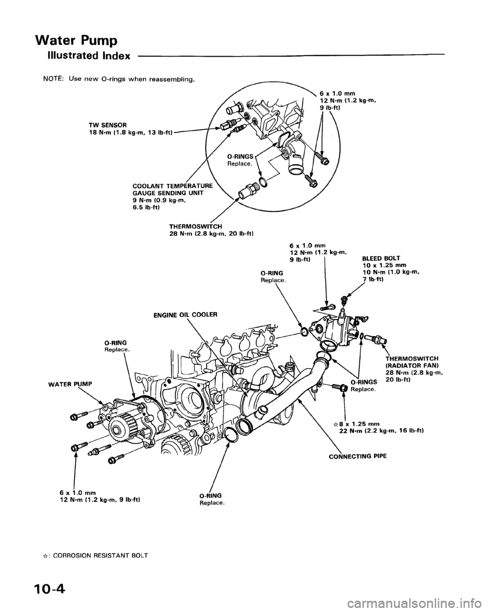 HONDA PRELUDE 1993  Service Repair Manual 