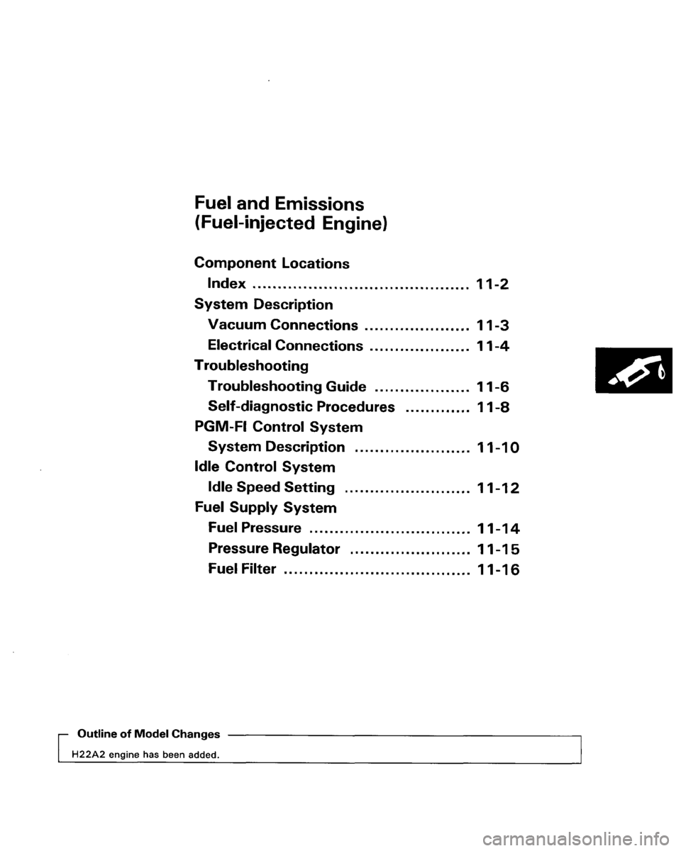 HONDA PRELUDE 1993  Service Repair Manual 