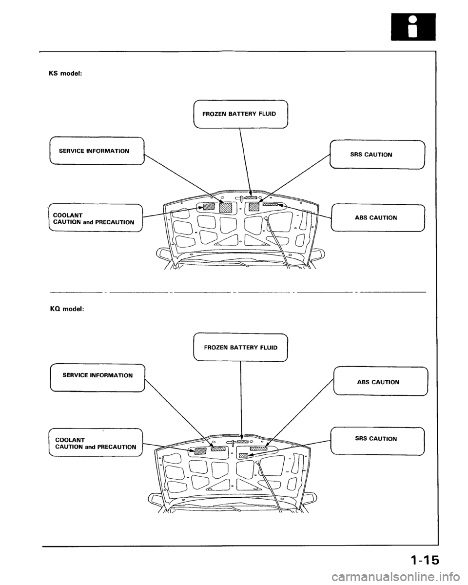HONDA PRELUDE 1993  Service Repair Manual 