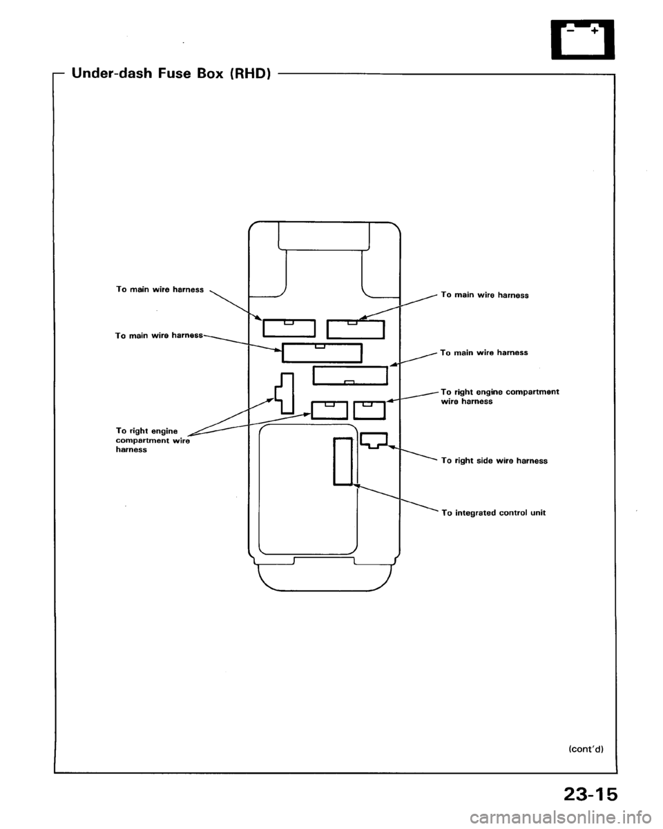 HONDA PRELUDE 1993  Service Repair Manual 