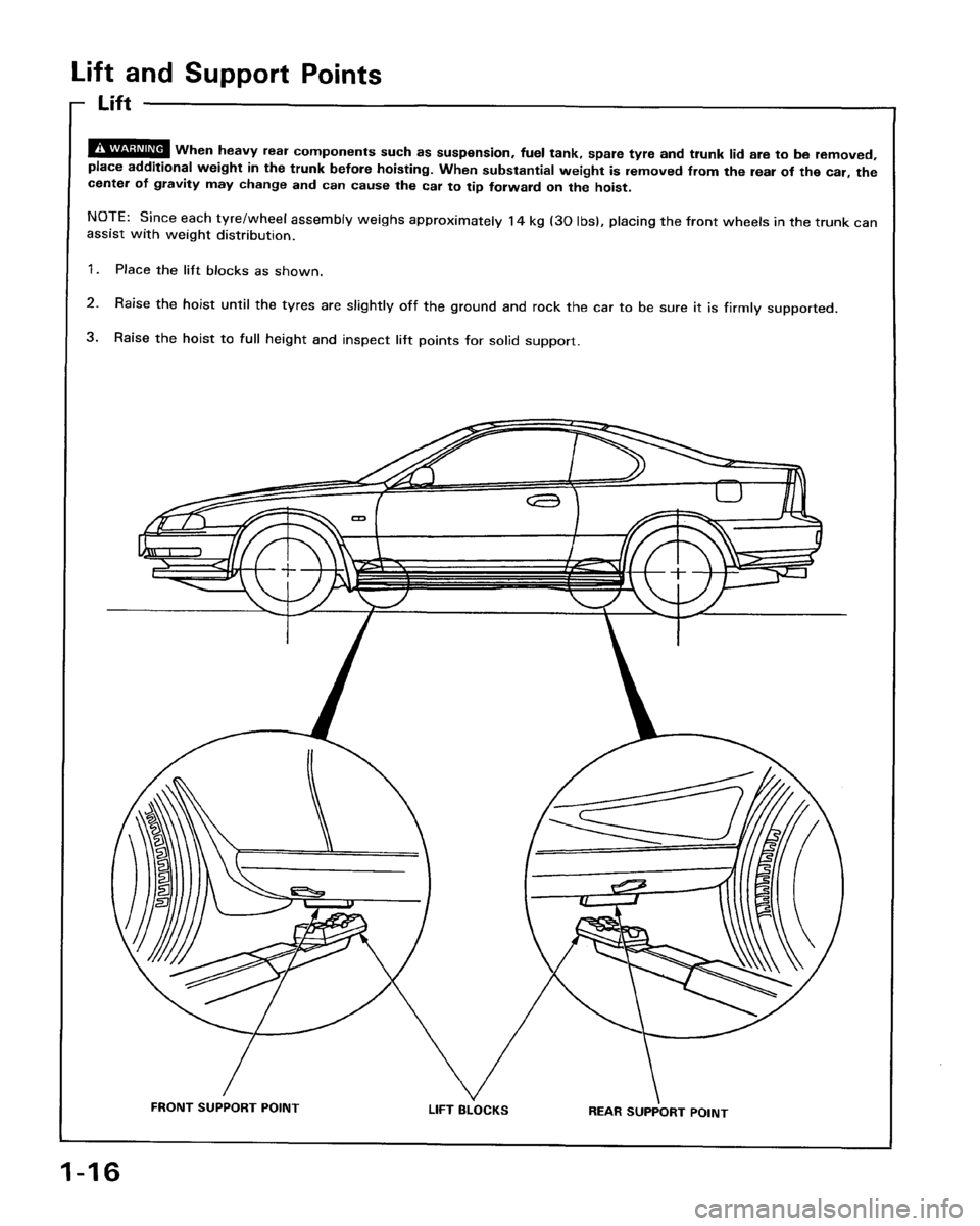 HONDA PRELUDE 1993  Service Repair Manual 