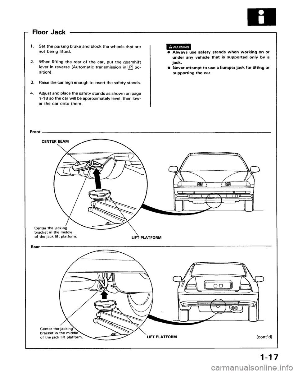 HONDA PRELUDE 1993  Service Repair Manual 