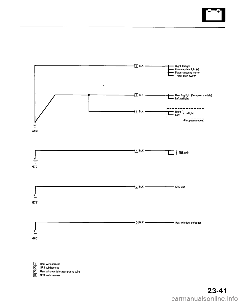 HONDA PRELUDE 1993  Service Repair Manual 