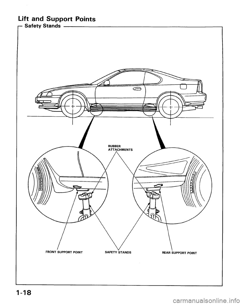 HONDA PRELUDE 1993  Service Repair Manual 
