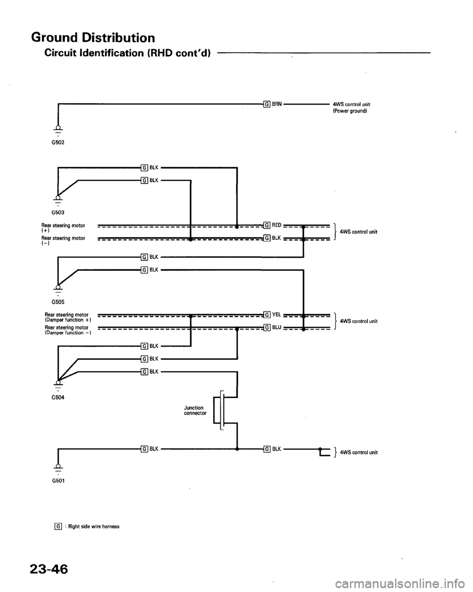 HONDA PRELUDE 1993  Service Repair Manual 