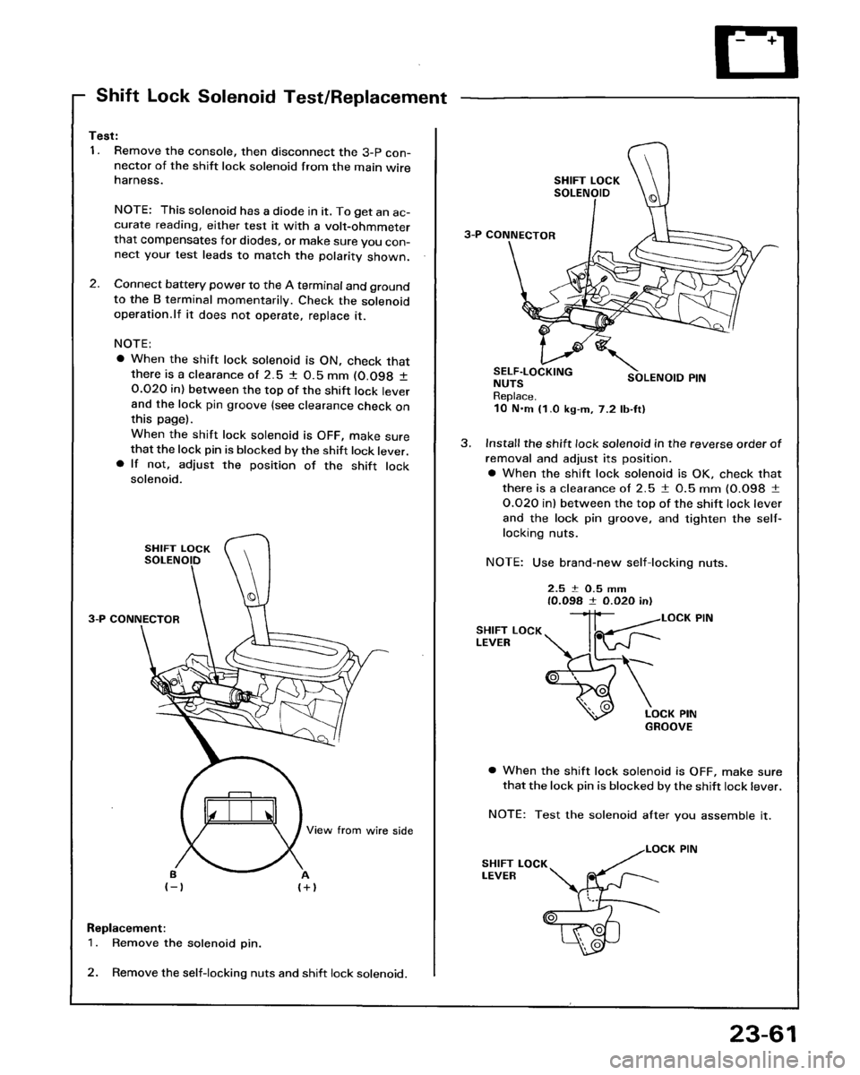 HONDA PRELUDE 1993  Service Repair Manual 