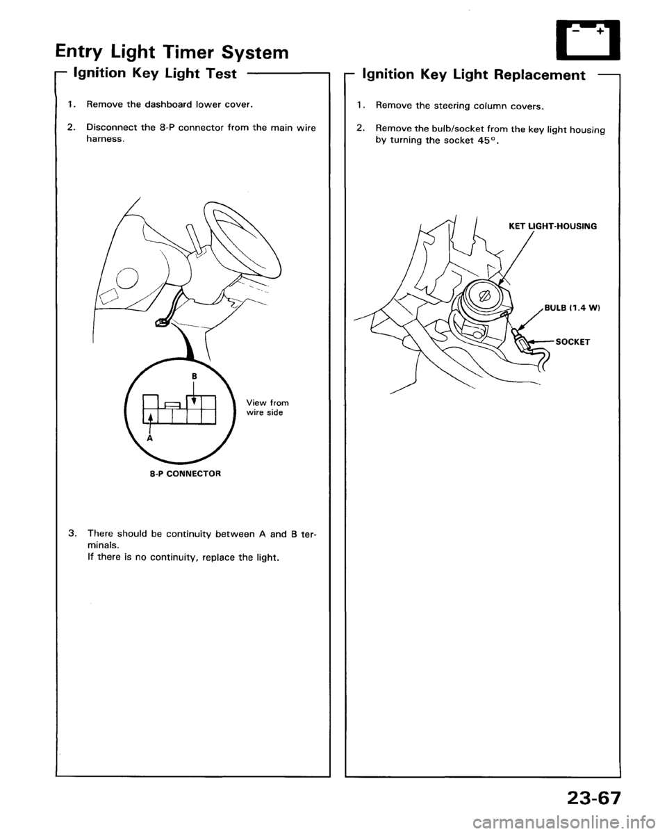 HONDA PRELUDE 1993  Service Repair Manual 