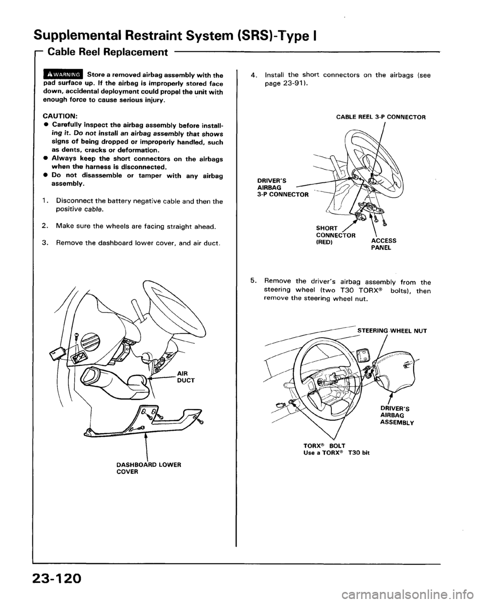 HONDA PRELUDE 1993  Service Repair Manual 
