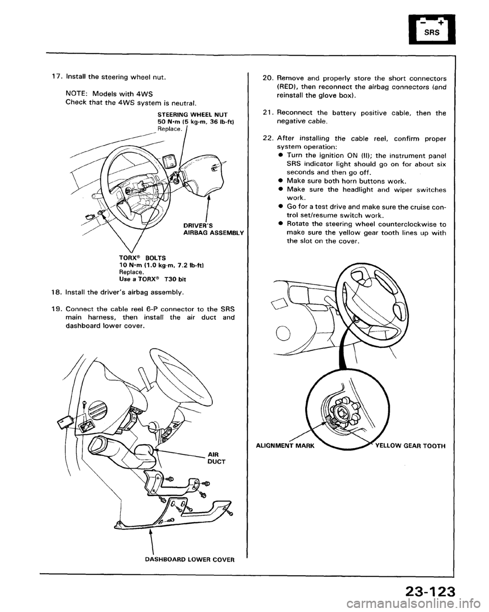 HONDA PRELUDE 1993  Service Repair Manual 