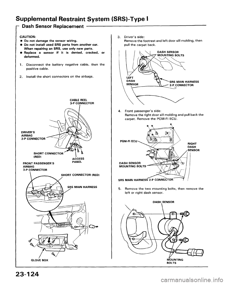 HONDA PRELUDE 1993  Service Repair Manual 