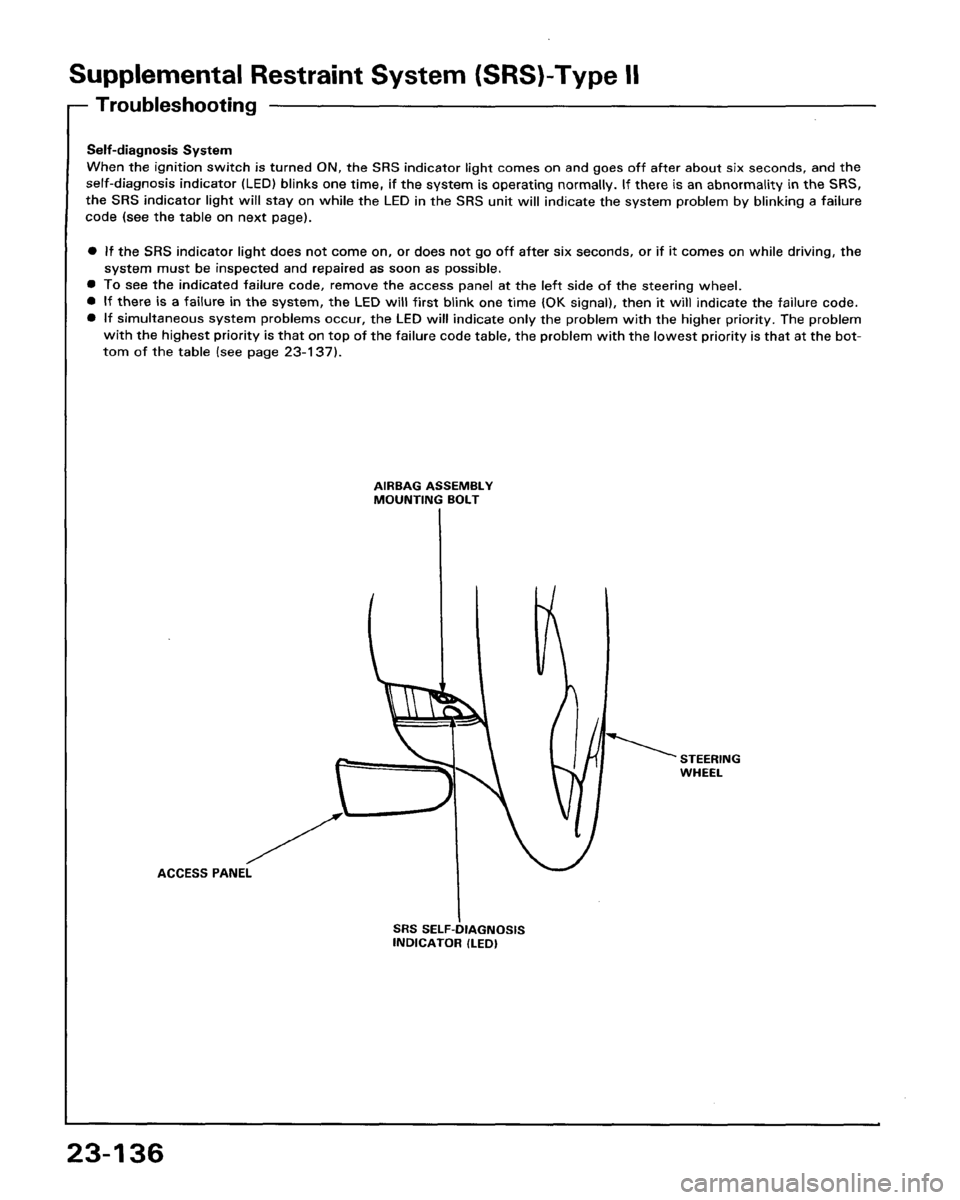 HONDA PRELUDE 1993  Service Repair Manual 