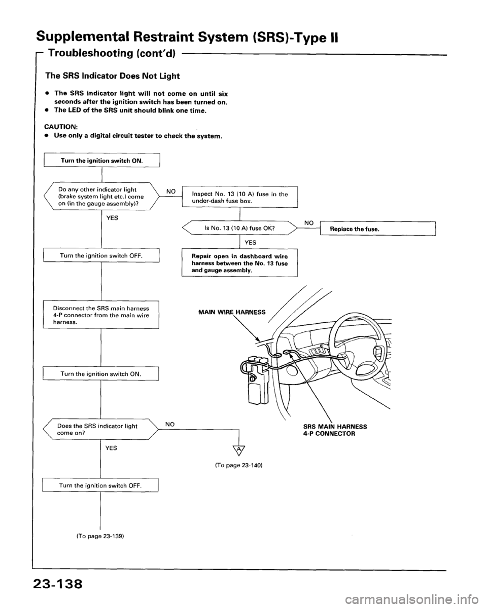 HONDA PRELUDE 1993  Service Repair Manual 
