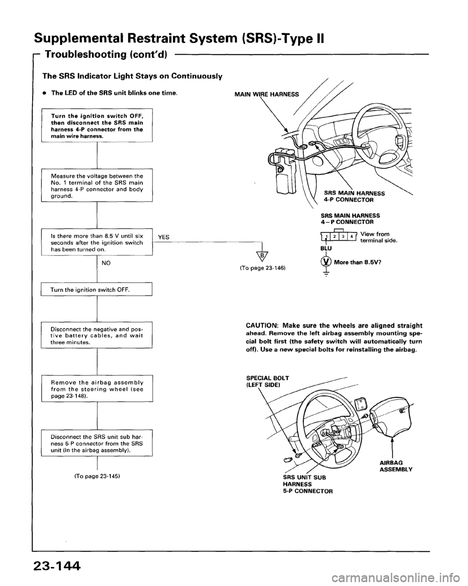 HONDA PRELUDE 1993  Service Repair Manual 