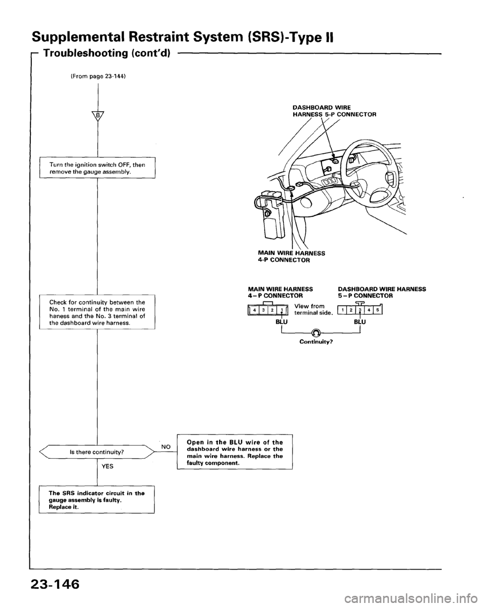 HONDA PRELUDE 1993  Service Repair Manual 