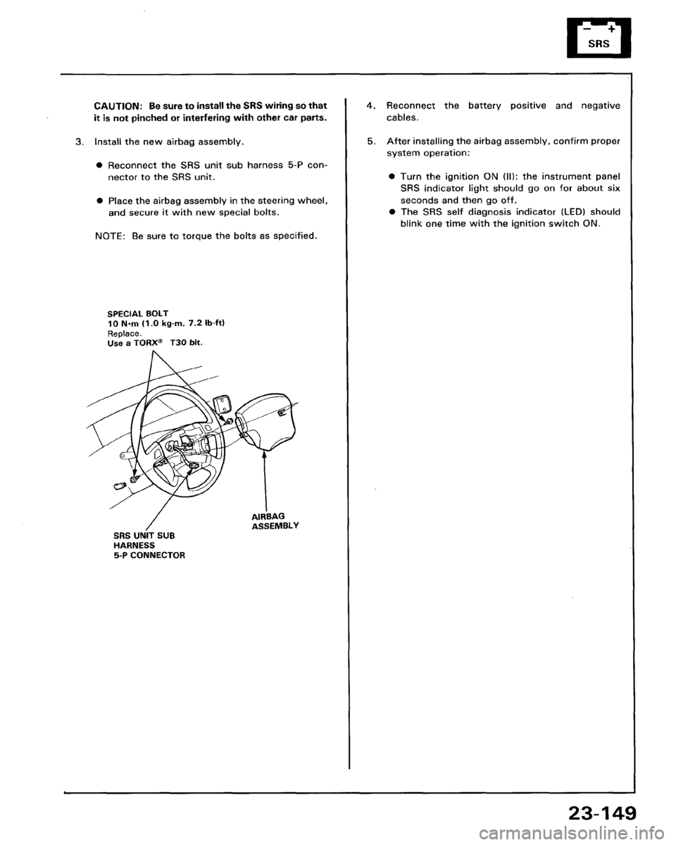HONDA PRELUDE 1993  Service Repair Manual 